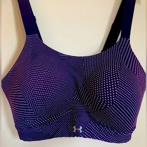Under Armour purple sport Bra high impact size 36 DD